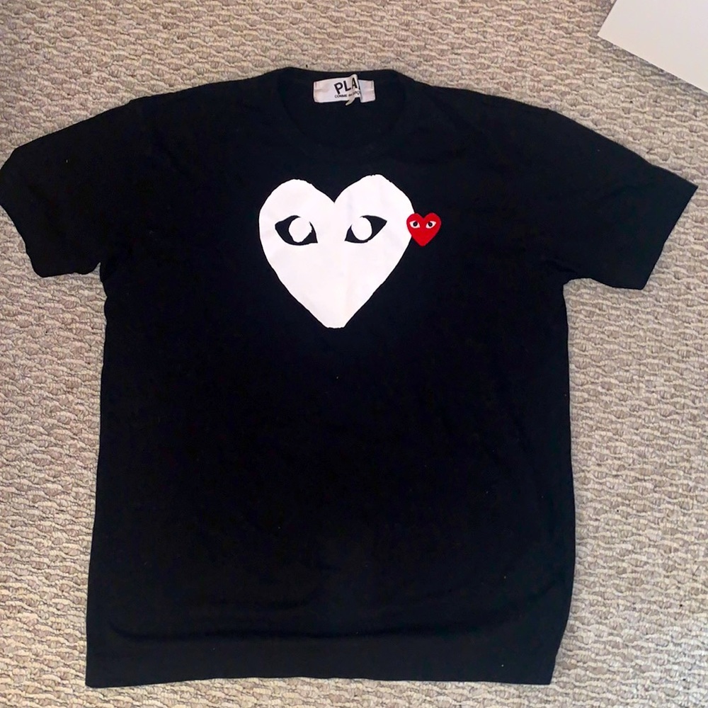 Black Comme Des Garçons Large Short SleeveT-Shirt